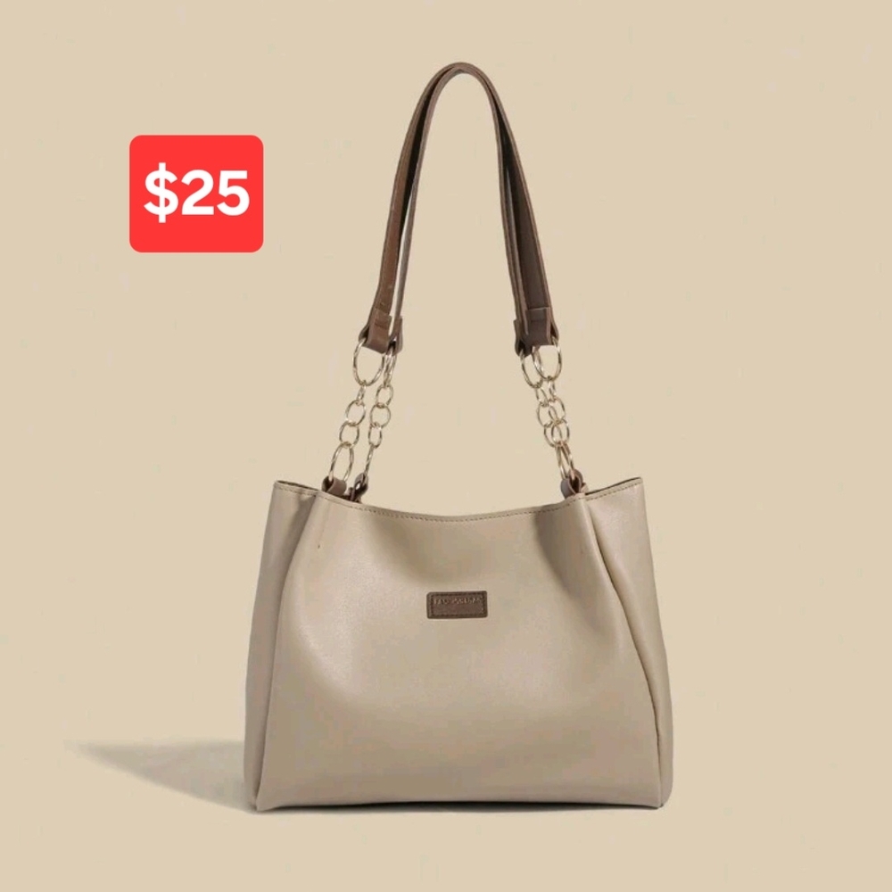Elegant Beige Handbag